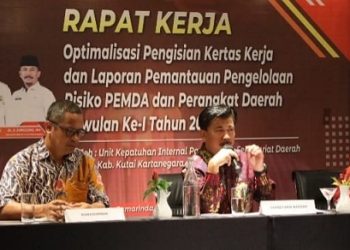 Sekda Buka Raker Optimalisasi Pengisian Kertas Kerja dan Laporan Pemantauan Pengelolaan Risiko Pemda & Perangkat Daerah  2024