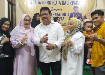 Ketua DPRD Balikpapan Gelar  Halal Bi Halal Undang Masyarakat.
