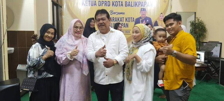 Ketua DPRD Balikpapan Gelar  Halal Bi Halal Undang Masyarakat.