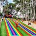 Rainbow Slide Desa Batuah, Tiap Minggu Tembus 700 Wisatawan