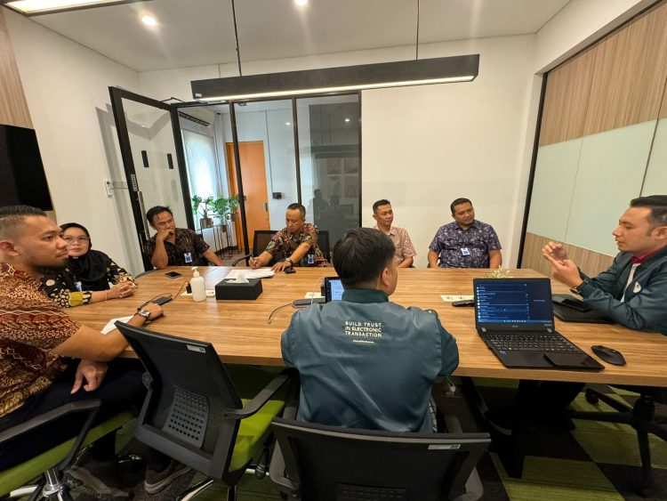 Diskominfo Kukar Kunker ke Balai Sertifikasi Elektronik  Badan Siber dan Sandi Negara.