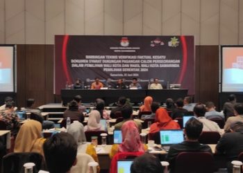 KPU Samarinda Gelar  Bimtek Verifikasi Faktual  Syarat Dukungan Paslon Perseorangan Jelang Pilkada 2024