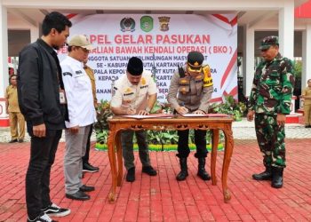 Bupati Kukar Pimpim Gelar Pasukan Hadapi Pilkada 2024