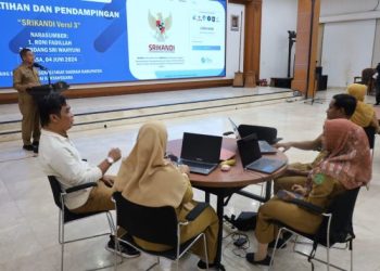 Pelatihan Pendampingan Aplikasi Srikandi Versi 3 di lingkungan Sekretariat Daerah Kukar