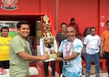 Sekretariat DPRD Samarinda Juara 1 Turnamen Mini Soccer