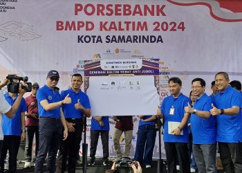 Bank Indonesia Gelar Porsebank dan Gerakan Generasi Kaltim Hebat Anti Judi Online Tahun 2024