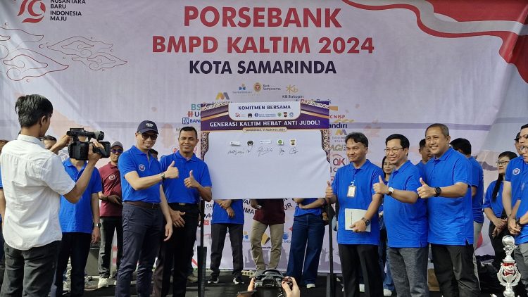 Bank Indonesia Gelar Porsebank dan Gerakan Generasi Kaltim Hebat Anti Judi Online Tahun 2024