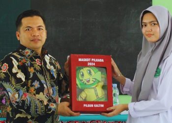 KPU Kaltim Gelar Sosialisasi Sukseskan Suara Demokrasi dikalangan  Para Pemilih Pemula