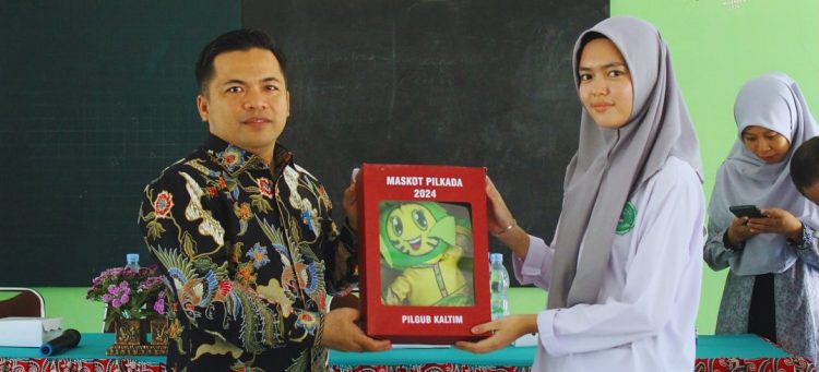 KPU Kaltim Gelar Sosialisasi Sukseskan Suara Demokrasi dikalangan Para Pemilih Pemula