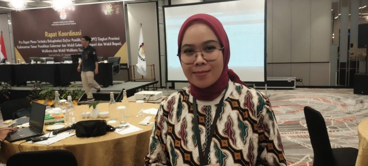 Iffa Rosita : Divisi Perencanaan Data dan Informasi KPU Kaltim DPT di Mahakam Hulu Hanya 27.869 Pemilih