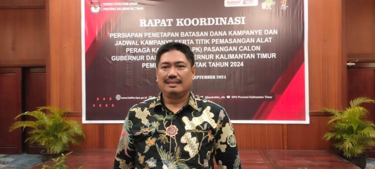 KPU Kaltim Suardi : Batasan Pengeluaran Dana Kampanye Pilkada Kaltim 2024 Mencapai Rp 157.186.976.000