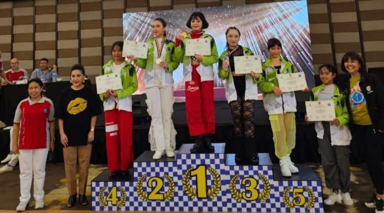 Kaltim Juara Umum Kejurnas Universal Line Dance 2024