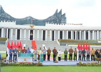 Presiden Jokowi Resmikan Istana Negara Ibu Kota Nusantara