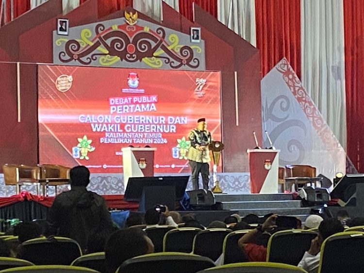 Debat Publik Pertama, Fahmi Idris Dorong Partisipasi Pemilih Diatas 77,5 Persen