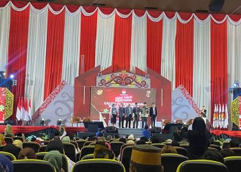 Debat Publik Pasangan Isran-Hadi dan Rudy-Seno Paparkan Strategi Pemerataan Kesehatan 