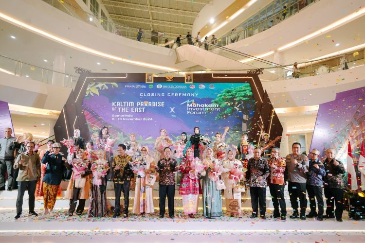 Closing Ceremony Kaltim Paradise of The East Menghasilkan Pengembangan Ekonomi Pariwisata dan Investasi di Kaltim