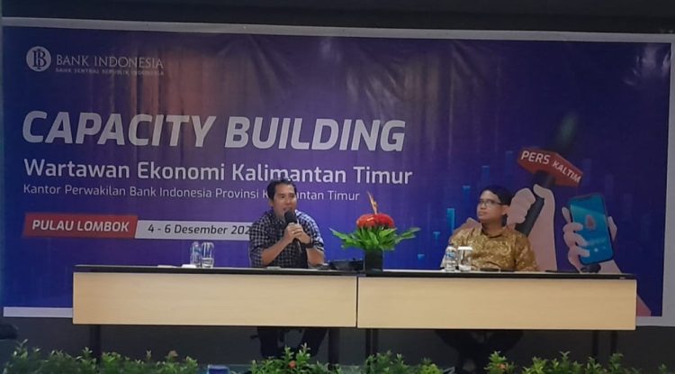 BI  Gelar Capacity Building Bersama Wartawan Ekonomi Kaltim di Lombok
