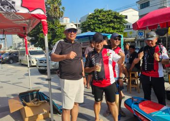 PJ Gubernur Kaltim  Akmal Malik Kaltim Mampu Bersaing Competisi Asia Pasific Stand Up Padle 2025 di PATAYA