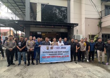 Silaturahmi Kapolres Kukar Bersama Para Jurnalis di Tenggarong