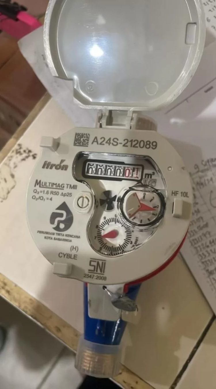 Perumdam Tirta Kencana Kota Samarinda Lakukan Peremajaan Water Meter Gratis
