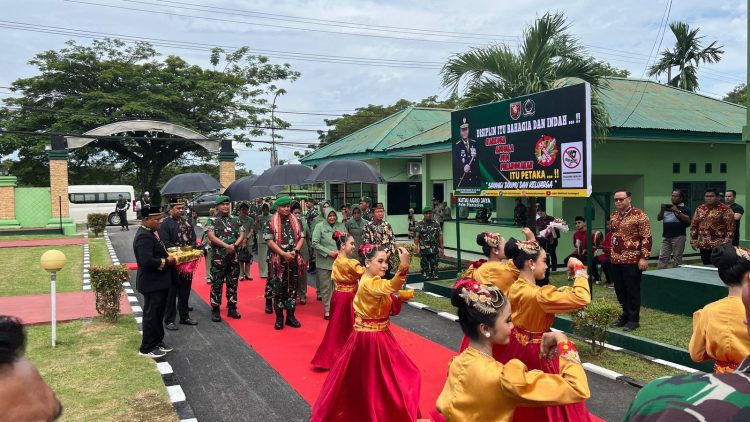 Kunjungan Kerja Pangdam VI Mulawarman ke Kodim 0906/KKR