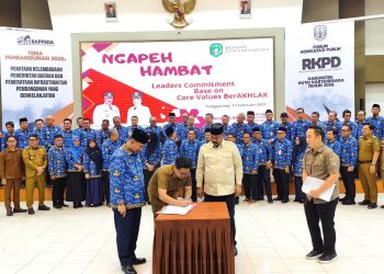 Respon Inpres No.1, Bupati Kukar Lakukan Rapat Pimpinan Evaluasi Program dan Anggaran Belanja APBD 2025