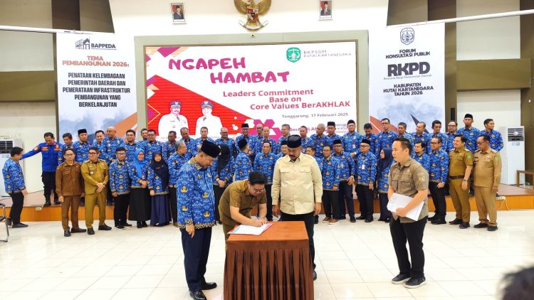Respon Inpres No.1, Bupati Kukar Lakukan Rapat Pimpinan Evaluasi Program dan Anggaran Belanja APBD 2025