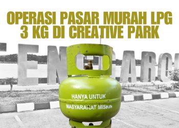 Operasi Pasar Murah LPG 3 kg di Creative Park: Solusi Atasi Kelangkaan dan Kenaikan Harga