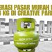 Operasi Pasar Murah LPG 3 kg di Creative Park: Solusi Atasi Kelangkaan dan Kenaikan Harga