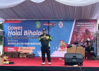 Gowes Fun Kukar Idaman 2025 Pererat Silaturahmi Komunitas Sepeda