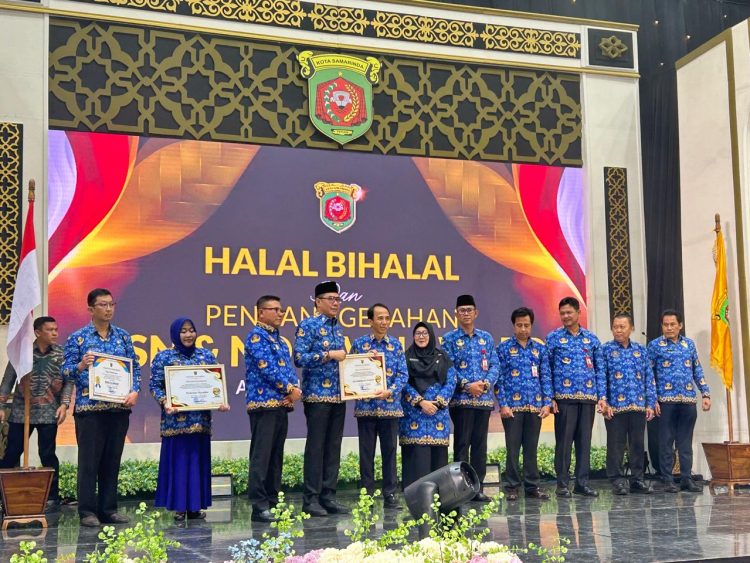 Silaturahmi Menjadi Kekuatan Bersama Pada Acara Halal Bihalal Pemkot Samarinda dan Penganugrahan Award Tahun 2025 ASN dan NON ASN