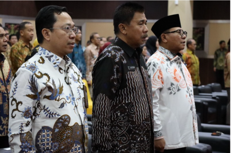 Sekda Kukar Hadiri Sertijab Kepala BPK Perwakilan Kaltim