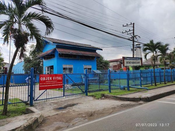 Perumdam Tirta Kencana Kota Samarinda Lakukan Pekerjaan Pemasangan Power PLN di Intake Karang Asam Samarinda  Jalur IPA Cendana