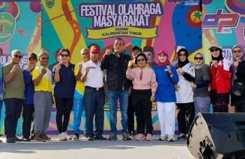 Dispora Kaltim  Dukung  Festival Olahraga Masyarakat Tingkatkan Prestasi Untuk FORNAS 2027 Target Tiga Besar di Kota Palu