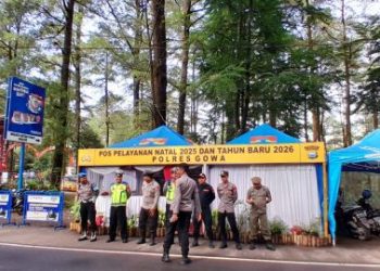 Polsek Tinggimoncong Malino Tingkatkan Pengamanan di Penghujung Tahun Baru 2026