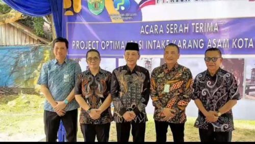PUPR Kaltim Serahkan Intake Karang Asam dan Lempake Ke Perumdam Tirta Kencana Kota Samarinda
