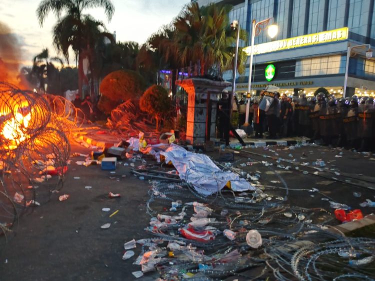 Empat Jurnalis Jadi Korban Represi Saat Aksi 214,  Koalisi Pers Kaltim: Halangi Kerja Pers Bisa Dipidana