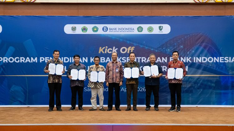 Bank Indonesia Kerj sama Enam Perguruan Tinggi Langkah Strategis Meningkatkan SDM Unggul di Kaltim”