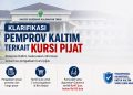 Klarifikasi Pemprov Kaltim Terkait Kursi Pijat