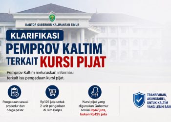 Klarifikasi Pemprov Kaltim Terkait Kursi Pijat