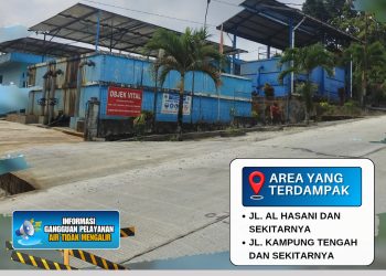 Pelayanan Air Terganggu Akibat Pengurasan Bak Sedimentasi dan Reservoir IPA Bantuas