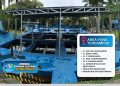 Pengurasan Bak Sedimentasi WTP dan Lagoon di IPA Samarinda Seberang