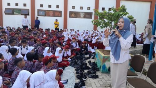 FJPI Kaltim Tanamkan Budaya Anti-Bulliying Kepada Siswa Baru SDN 004 Sungai Pinang