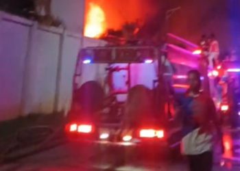 Kebakaran di Wilayah Permukiman Penduduk Jalan Untung Suropati, Kecamatan Sungai Kunjang Samarinda