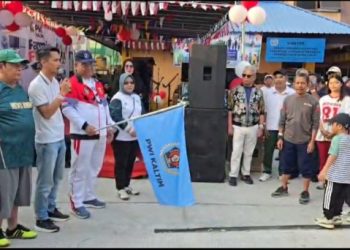 PWI Kaltim Gelar Jalan Sehat, Pererat Silaturahmi Keluarga Besar Wartawan